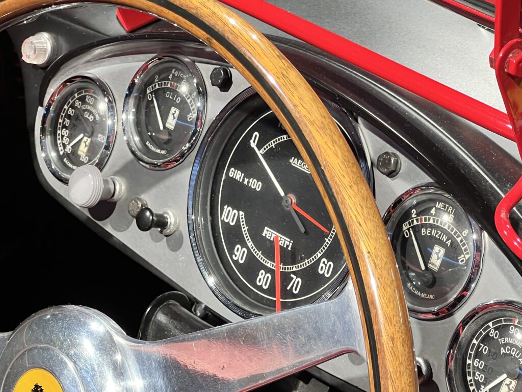 Veglia, Jaeger & SACMA dashboard instruments Ferrari Testa Rossa