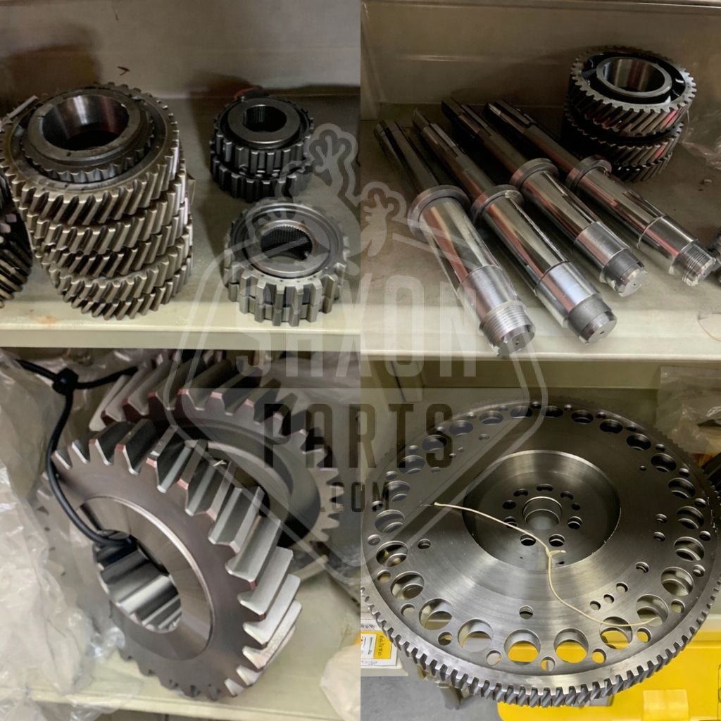 Ferrari 308 Group IV engine and gearbox parts