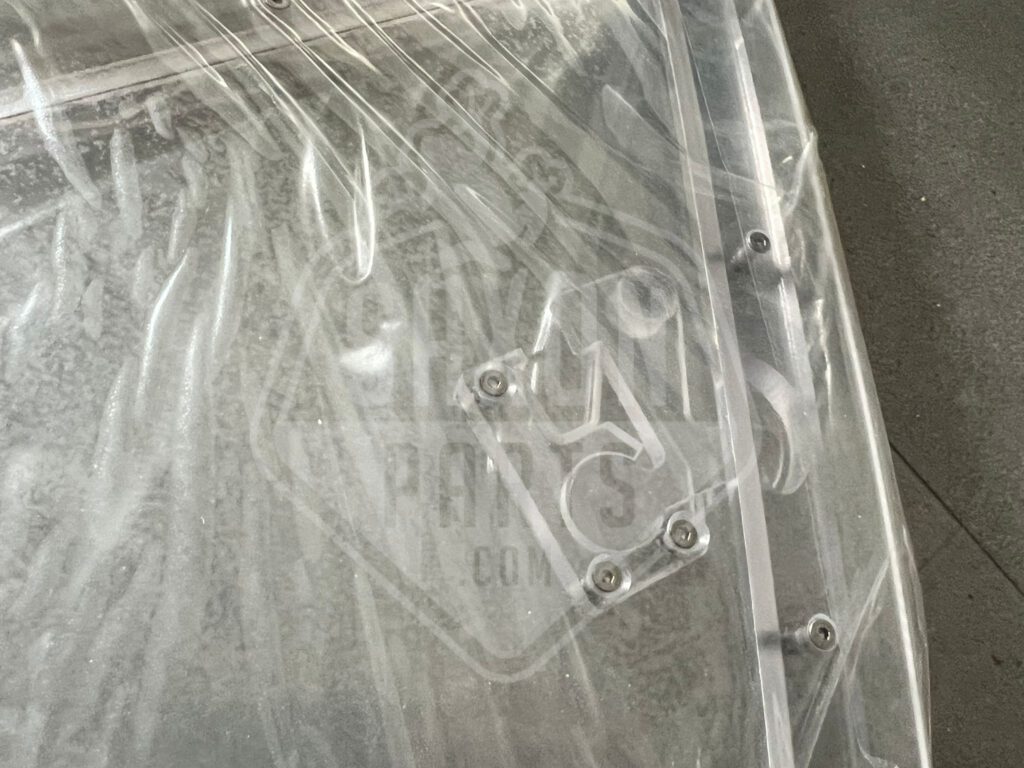 Ferrari F40 lexan sliding plexi window kit