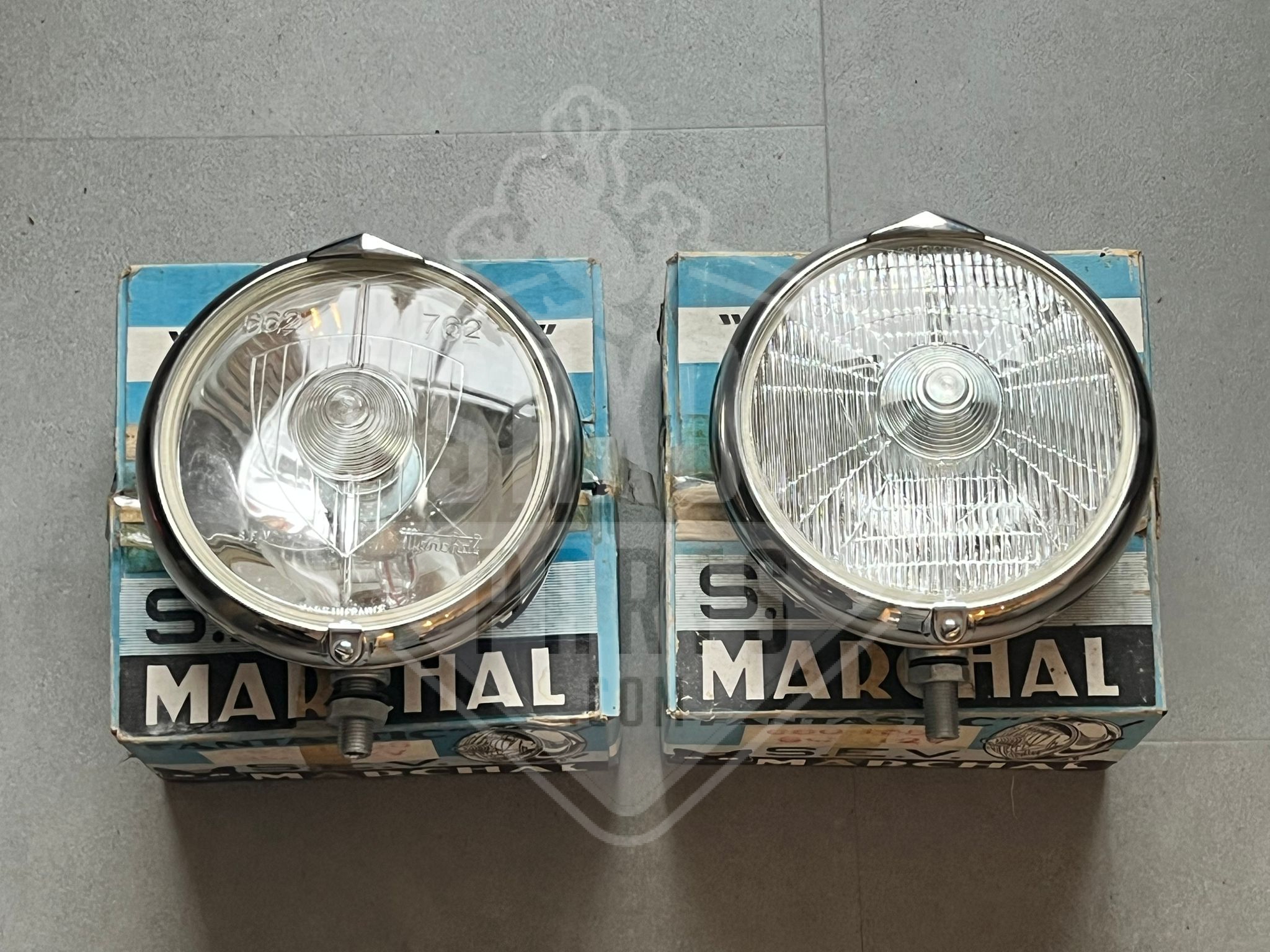 Marchal 660 & 662 driving and fog light set Ferrari