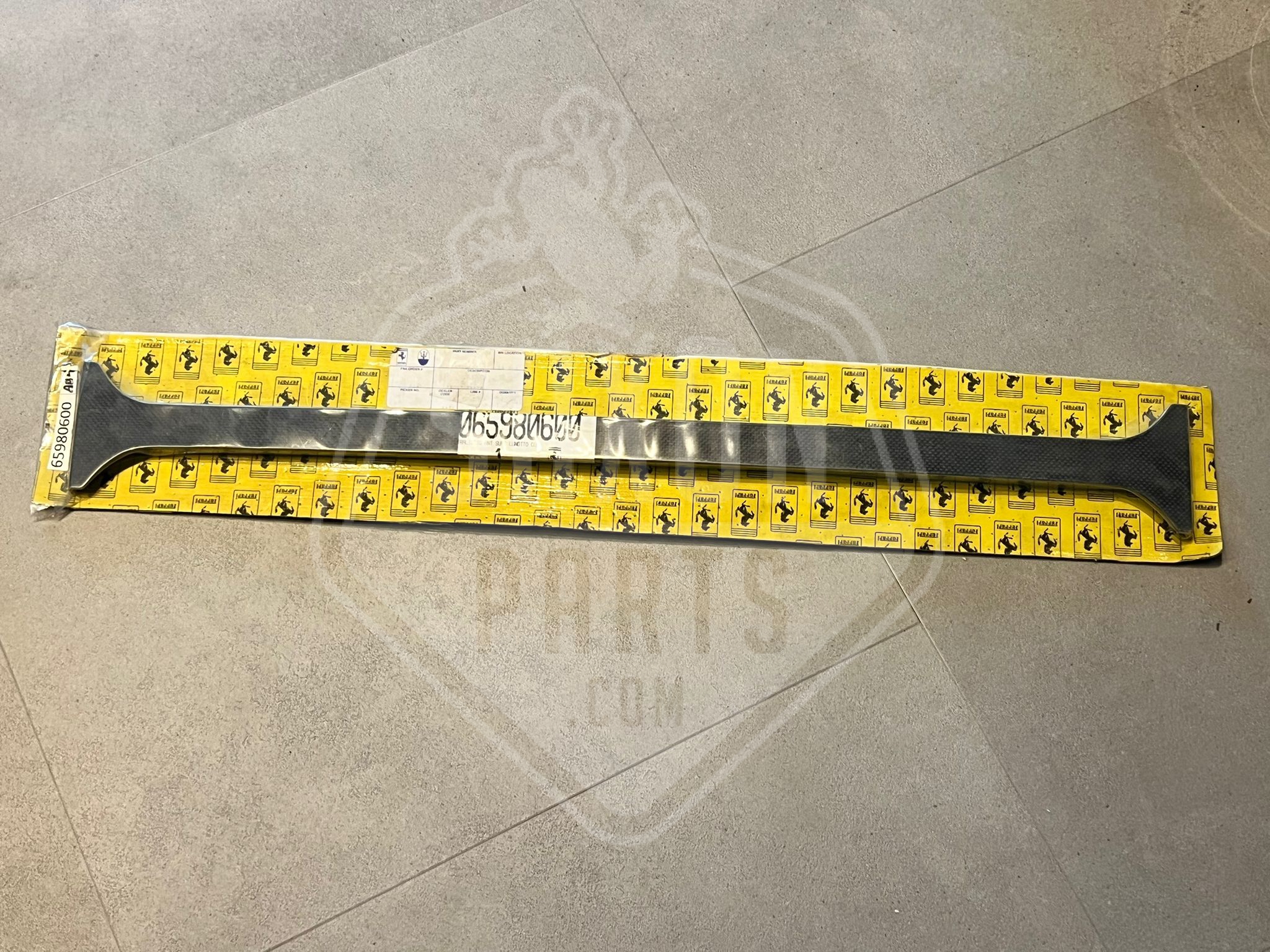 Ferrari 360 engine bonnet front frame carbon 65980600