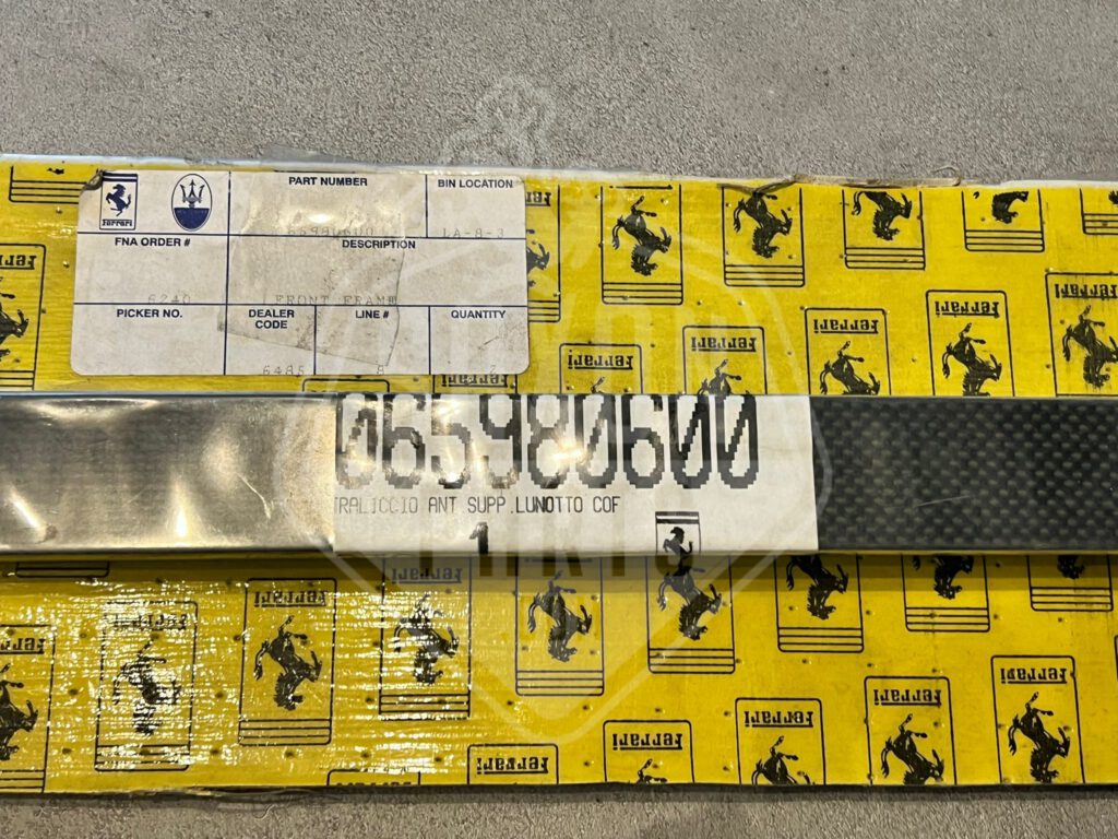Ferrari 360 engine bonnet front frame carbon 65980600