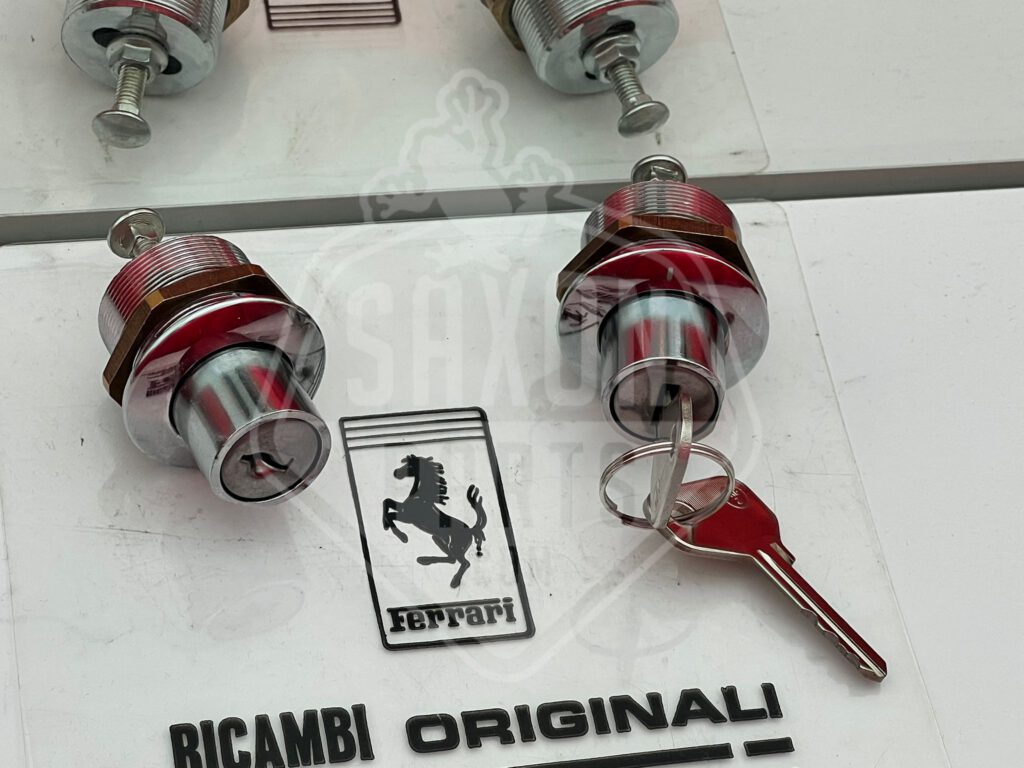 1962-64 Ferrari 250 GTO door lock barrels with keys.