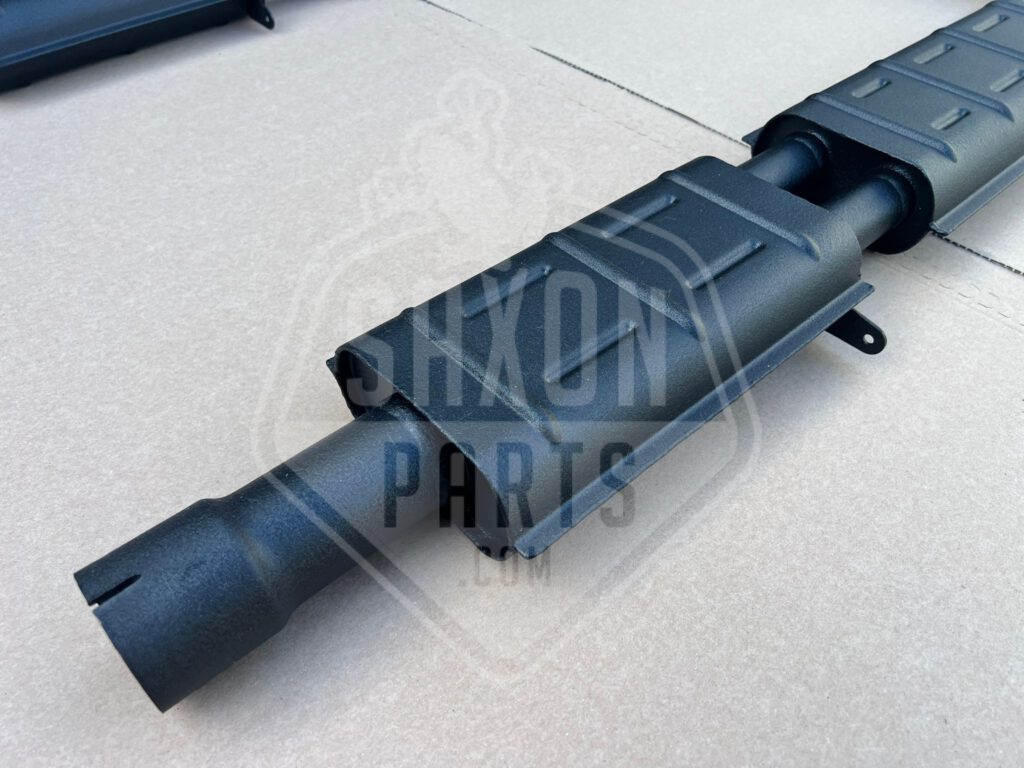 Abarth exhaust assembly for Ferrari 250 PF Coupe SII (painted)