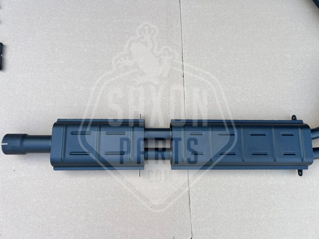 Abarth exhaust assembly for Ferrari 250 PF Coupe SII (painted)